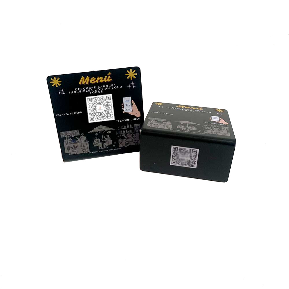 Stand de soluciones digitales para restaurantes