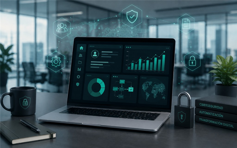 Corporate solution — cybersecurity, automation and digital transformation