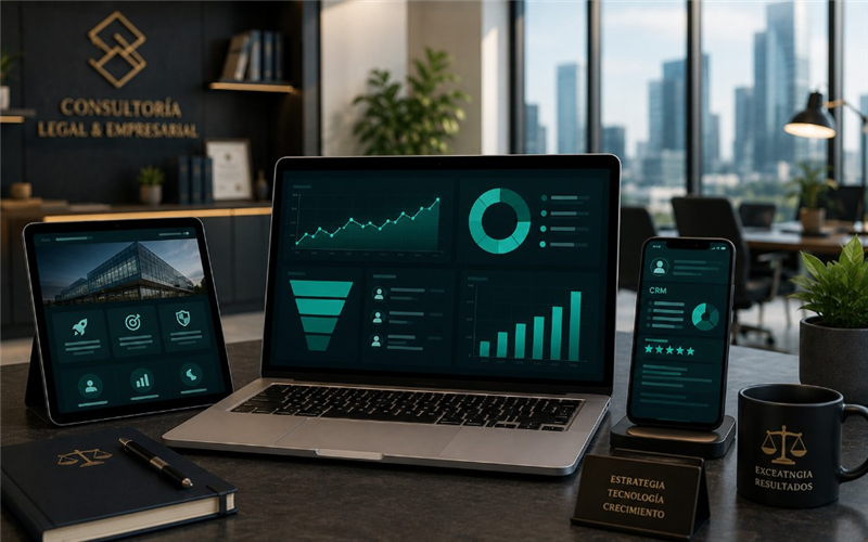 Digital solution for professional services — consulting, CRM and positioning